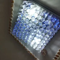 لوستر تمام کریستال الی دی دار|لوستر و چراغ آویز|اردبیل, |دیوار