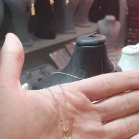 آویزطلا دختر پاییزی