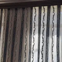 پرده حریر شیشه ای