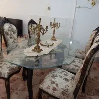 ست مبل ومیز نهارخوری سلطنتی ۸نفره|مبلمان خانگی و میز عسلی|کرمانشاه, |دیوار