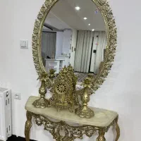 اینه و کنسول فلزی|بوفه، ویترین، کنسول|یاسوج, |دیوار