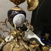 لوستر سرامیکی برنزی|لوستر و چراغ آویز|مشهد, جاهد شهر|دیوار