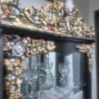بوفه مشکی طلایی