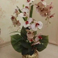 گل لیلیوم چرم|گل مصنوعی|خوی, |دیوار