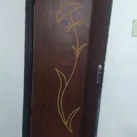 درب چوبی.|مصالح و تجهیزات ساختمان|رشت, آب آسیاب|دیوار