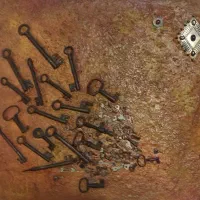 تعدادی تابلو قدیمی و آنتیک به همراه یک عدد دوربین|کلکسیون اشیاء عتیقه|رودسر, |دیوار