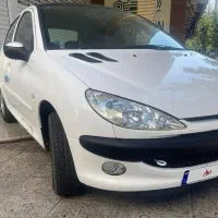 پژو ۲۰۶ سقف شیشه تیپ ۳|خودرو سواری و وانت|شیراز, دکتر حسابی|دیوار