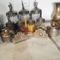 ست پا سماوری آنتیک طرح اصلی