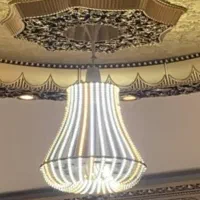 چراغ لامپ پنل سقفی دست ساز smd نئون لوستر پرنور.|لامپ و چراغ|فردیس, فردیس|دیوار