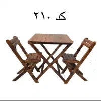 صندلی اکونومی تاشو چوب نراد