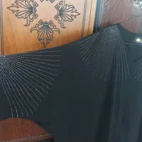 مانتو عبا جنس کریشه سبک شیک مجلسی