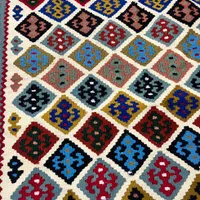 گلیم دست بافت|گلیم، جاجیم، گبه|رشت, آزادگان|دیوار