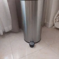 سطل استیل پدالی بزرگ