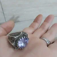 انگشتر،مردانه، نقره جواهراتی ظرقام