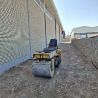 کرایه غلطک 20 تن 10تن کوبیدن کف زمین خاک دستی