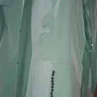 مانتو ابی آسمونی سایز ۴۴نو|لباس|تهران, نیروی دریایی|دیوار
