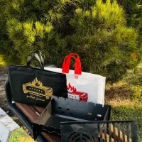 منقل تاشو کباب پز باربیکیو آتش کده