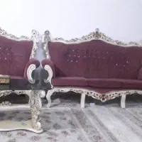 مبل کلاسیک با میز عسلی ست|مبلمان خانگی و میز عسلی|ساوه, |دیوار