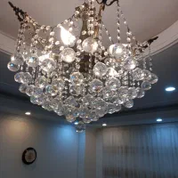 لوستر پنج شاخه|لوستر و چراغ آویز|ری, فیروزآبادی|دیوار