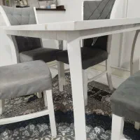 میز ناهارخوری ۴نفره|میز و صندلی غذاخوری|بومهن, |دیوار