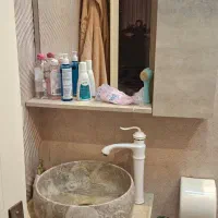 ست دوش و توالت فرنگی و روشویی|لوازم سرویس بهداشتی|کیش, |دیوار