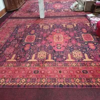 ۲ تخته فرش ۱۲ متری طرح دستبافت