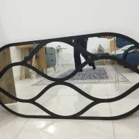 آینه دیواری ، تابلو  ، دوتا شمعدانی با قاب عکس