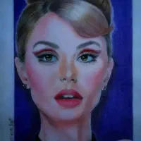 نقاشی مدادرنگی|تابلو، نقاشی، عکس|اهواز, شهرک حفاری|دیوار