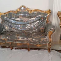 مبل ۹ نفره با جلو مبلی و عسلی