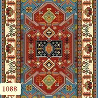 فرش قشقایی (گل رز)|فرش|شیراز, کیان آباد|دیوار