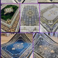 فرش ۹ متری ماشینی طرح ترنج و لچک با تراکم بالا