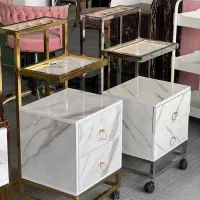 دکورآرایشگاه تجهیزات آرایشگاهی ترولی آینه میزناخن|آرایشگاه و سالن‌های زیبایی|کرج, گلشهر|دیوار