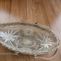 سبد انتیک شکلات خوری قدیمی|کلکسیون اشیاء عتیقه|تهران, کاج|دیوار