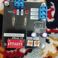 ماژول فلاشر افکت دار برای تابلو های ۱۲ ولت