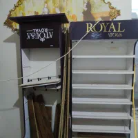ویترین آرایشی واکسسوری چوبکار
