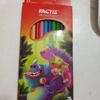 مداد رنگی ۱۲رنگ FACTIS