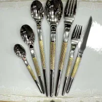 سرویس قاشق چنگال ۱۲و۲۴نفره کامل یونیک به شرط وایتس|ظروف سرو و پذیرایی|مشهد, هفده شهریور|دیوار