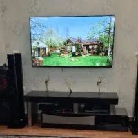 میز تلویزیون سیلور و سینما خانگی ال جی اصل