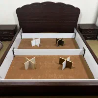 سرویس خواب دونفره تمام ام دی اف|تخت و سرویس خواب|بندر ماهشهر, |دیوار