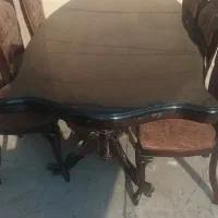 میز ناهارخوری ۶ نفره. میز جلو مبلی و عسلی|میز و صندلی غذاخوری|اسلامشهر, شهرک قائمیه|دیوار