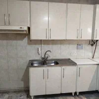 کابینت فلزی زمینی و هوایی + سینک و صفحه کابینت
