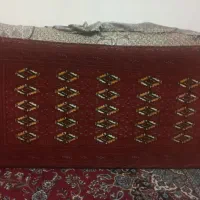 پشتی ترکمنی پشم ابریشم
