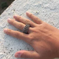 ساخت انگشتر فلزی استیل متناسب با سایز انگشت شما|زیورآلات و اکسسوری|لاهیجان, شهید آوینی|دیوار