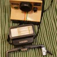 دوربین پولاروید اصل آنتیک با فلش|دوربین عکاسی و فیلم‌برداری|تهران, باغ فیض|دیوار