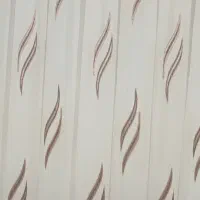 فروش پرده حریر با یالان قهوه ای زیبا|پرده، رانر، رومیزی|شاهرود, |دیوار