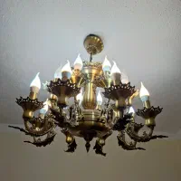 لوستر|لوستر و چراغ آویز|پرند, فاز ۶|دیوار