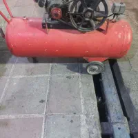 پمپ باد ۱۰۰لیتری ایتالیایی|ماشینآلات صنعتی|قرچک, مهدیه|دیوار