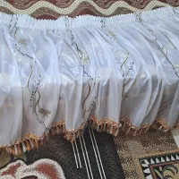 دوعددهلال باکتیبه عرض ۱۸۰ طول ۱۳۰|پرده، رانر، رومیزی|آزادشهر, |دیوار