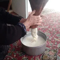 کره ی گوسفندی کوه. خوش طعم وخالص