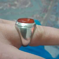 انگشتر  نقره عقیق یعنی به فروش